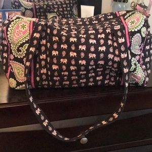 Vera Bradley small duffel bag